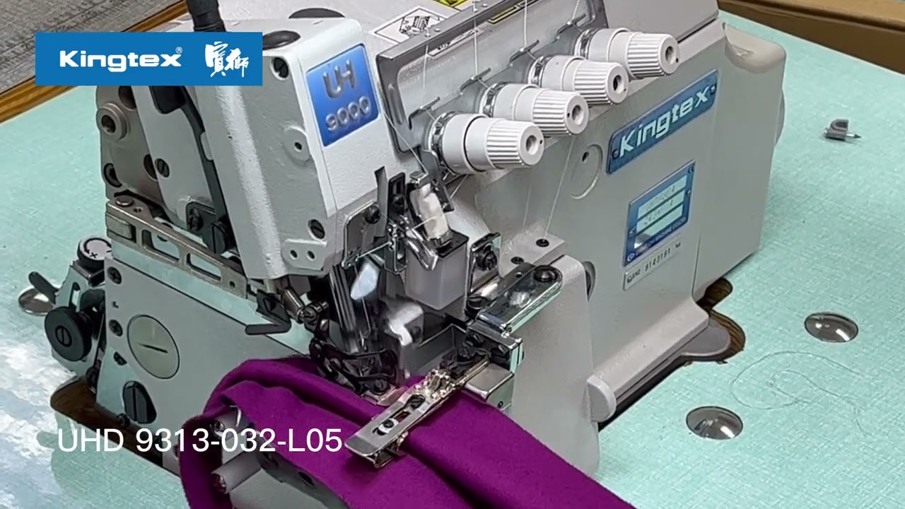 Kingtex UHD 9313 -- 3-Thread Blind Hemming/ Cylinder-bed Overlock