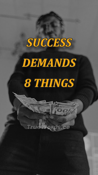8 Rules for Success 🏆 | Daily Motivation #Success #Mindset #Shorts