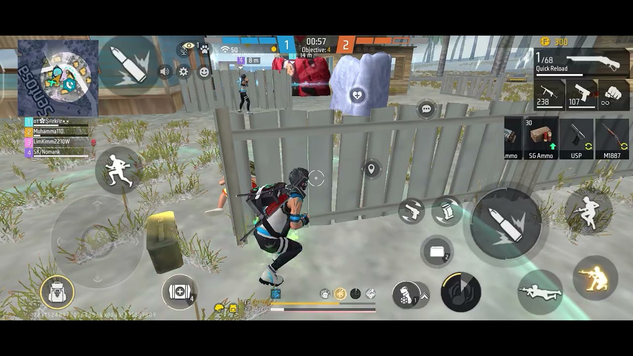 New update of Free fire 2023........... power of my confidence. very hard but we manage.