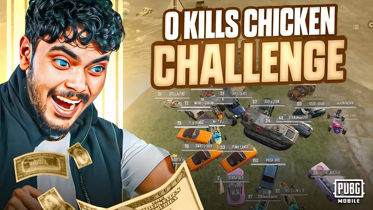 100 People Survive In Last Zone Challenge | PUBG MOBILE |