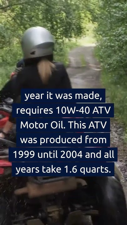 what-kind-of-oil-does-a-yamaha-bear-tracker-take-and-what-is-the