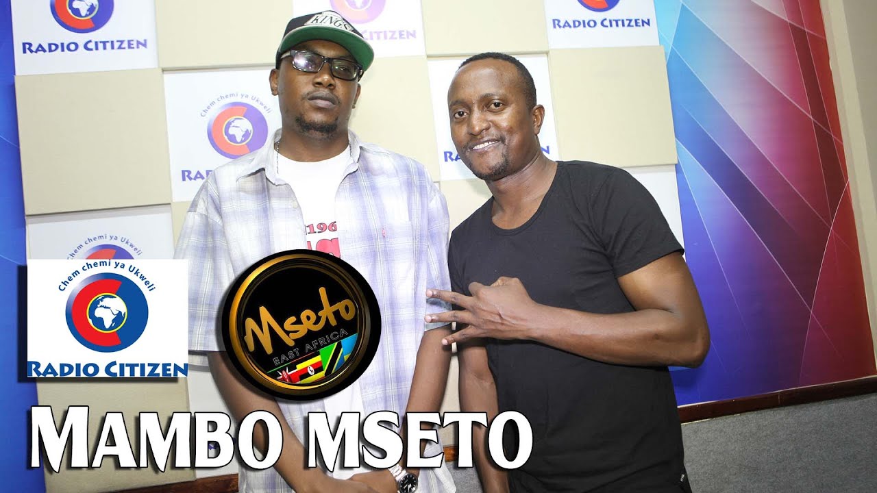 Kayvo Kforce Interview Live On Mambo Mseto (Radio Citizen) With Mzazi Willy Tuva.