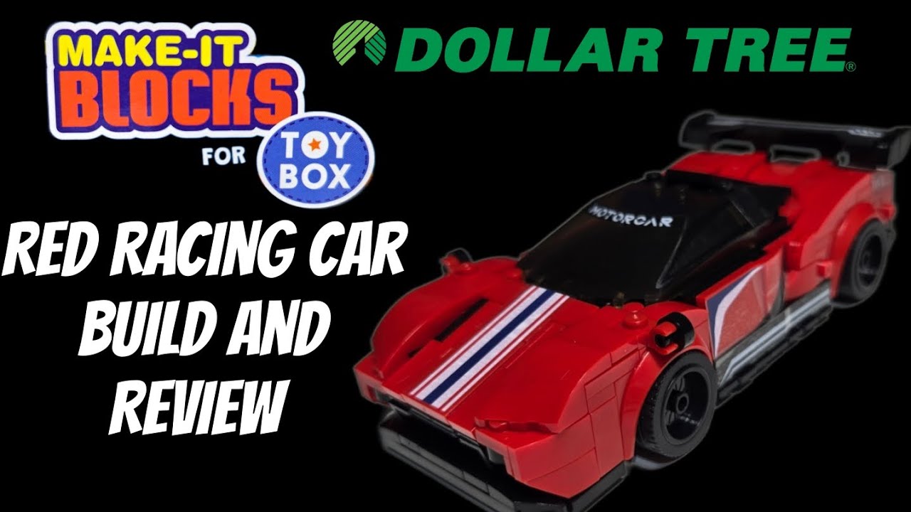 Block Racing Lego Make-It Blocks-Red Racing Car-Build And Review-Great LEGO Alternative ...