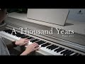 🎼 A Thousand Years #LeThi Music🎹