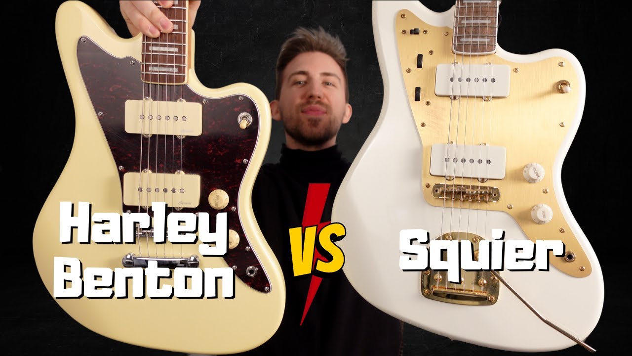 Harley Benton JA-60 vs Squier 40th Anniversary Jazzmaster (Review