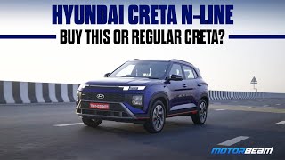 Hyundai Creta N-Line MT Review, 0-100 Test, Braking Test by MotorBeam 3,726 views 1 month ago 9 minutes, 14 seconds