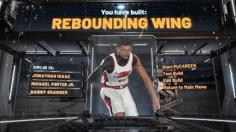 Best rebounding wing build nba 2k20