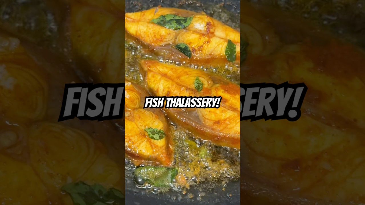 Fish Thalassery “Taste the Malabar coast in every bite – Authentic Fish Thalassery! 🐟🌴”