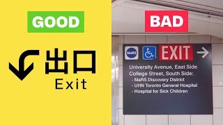 Why Toronto Fails At Wayfinding, And Tokyo Doesnt