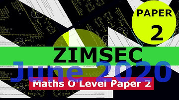 REUPLOAD: ZIMSEC O