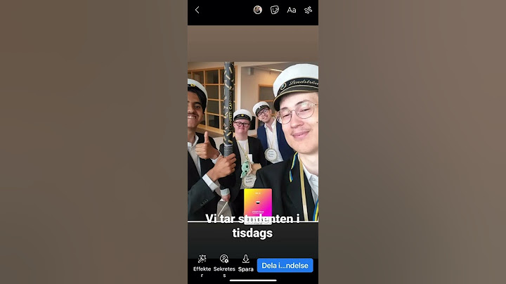 Vi tar studenten i tisdags