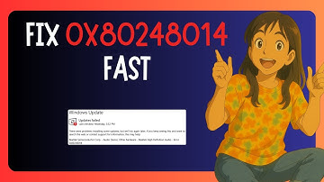 How To FIX "Windows Update Error 0x80248014"