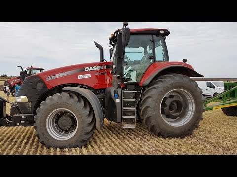 Case magnum 250 tractor 2017 - YouTube