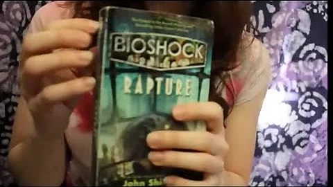 ASMR - Delicious book sounds! Update whisper ramble :)