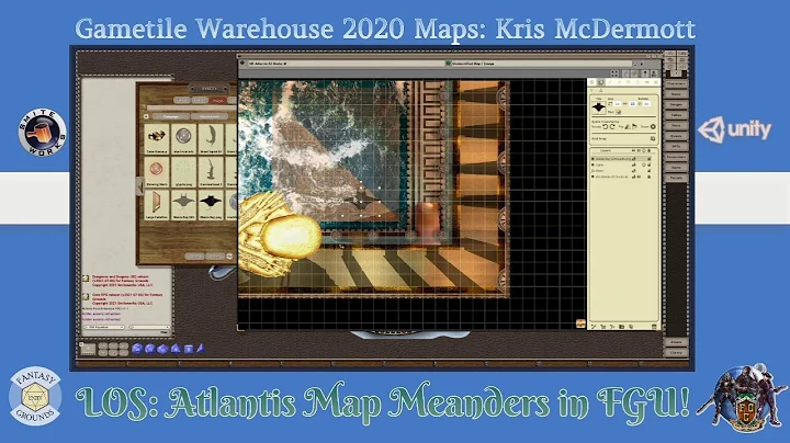 FG College Presents: Fantasy Grounds Unity Maps & LoS Including the new meanders Atlantis Maps!