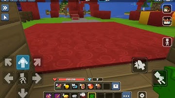 Doing Jitter bridge/ Side Jitter Bridge in Bedwars |Blockman go Blocky mods|