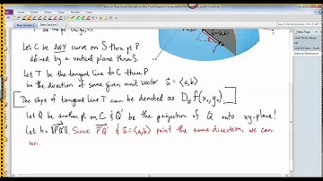 ATMH - Unit 9 - Intro to Directional Derivatives - Limit Definition (Big Proof/Explanation #2)