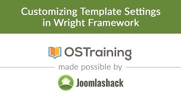 Lesson #5: Template Settings and the Wright Framework Grid