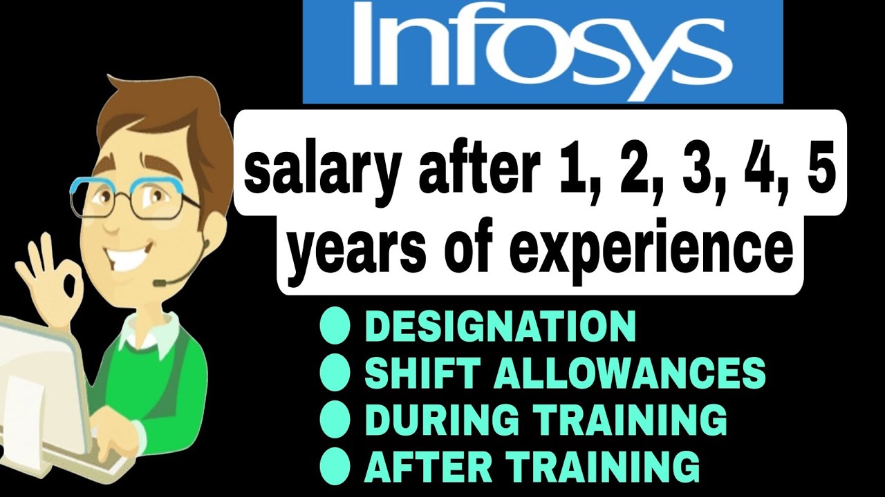 salary in infosys after 1, 2, 3, 4, 5 years salary in infosys after 3