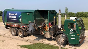 Waste Management Mack LE Labrie Expert Garbage Truck Rolling Coal(ish)