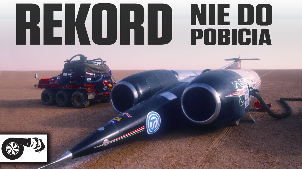 Thrust SSC - najszybszy pojazd w HISTORII LUDZKOŚCI. Jak pokonano prędkość dźwięku na lądzie? 💨