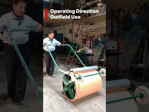 How to Operate a Manual Super Sopper | Cricket Ground Water Removal Guide