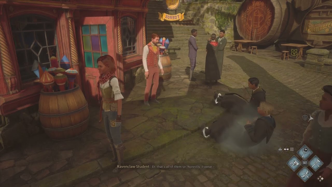 Zonko Catches Shoplifters - Hogwarts Legacy [Random Encounters]