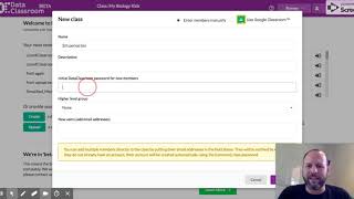 Create Student Accounts Manually