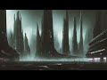 Rainy night in section 9  dark and relaxing sci fi ambience