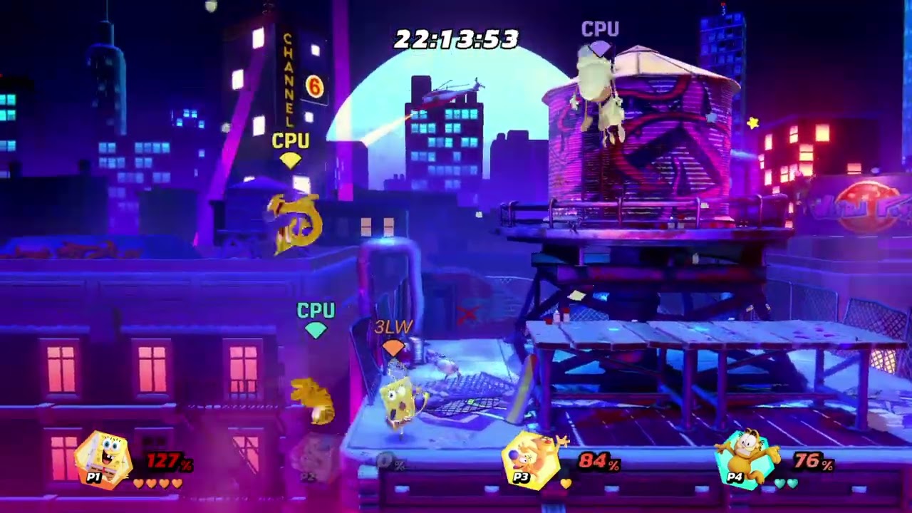 Nickelodeon All-Star Brawl:Free-for-All Stock Match 3