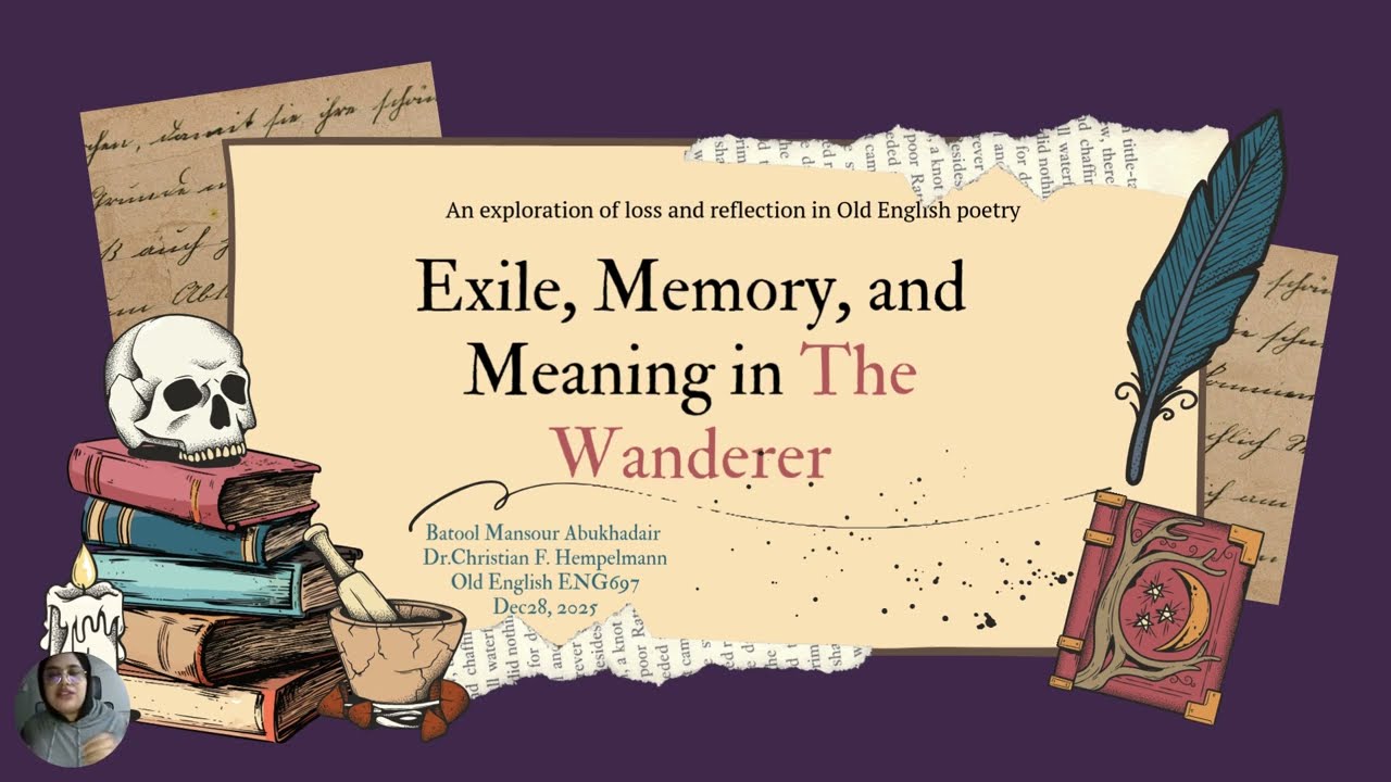 Exile, Memory, and Meaning in The Wanderer By Batool Abukhadair