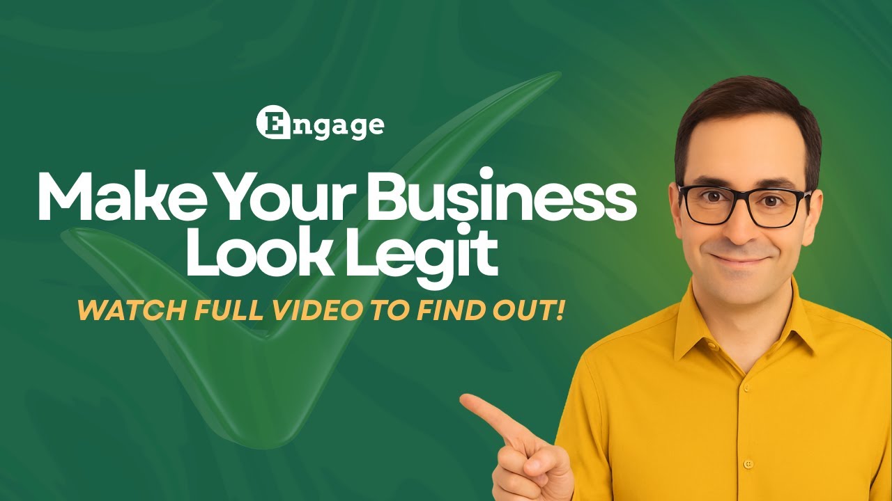 How to Make Your Business Look More Professional Online (Fast Fixes) | Engage Web