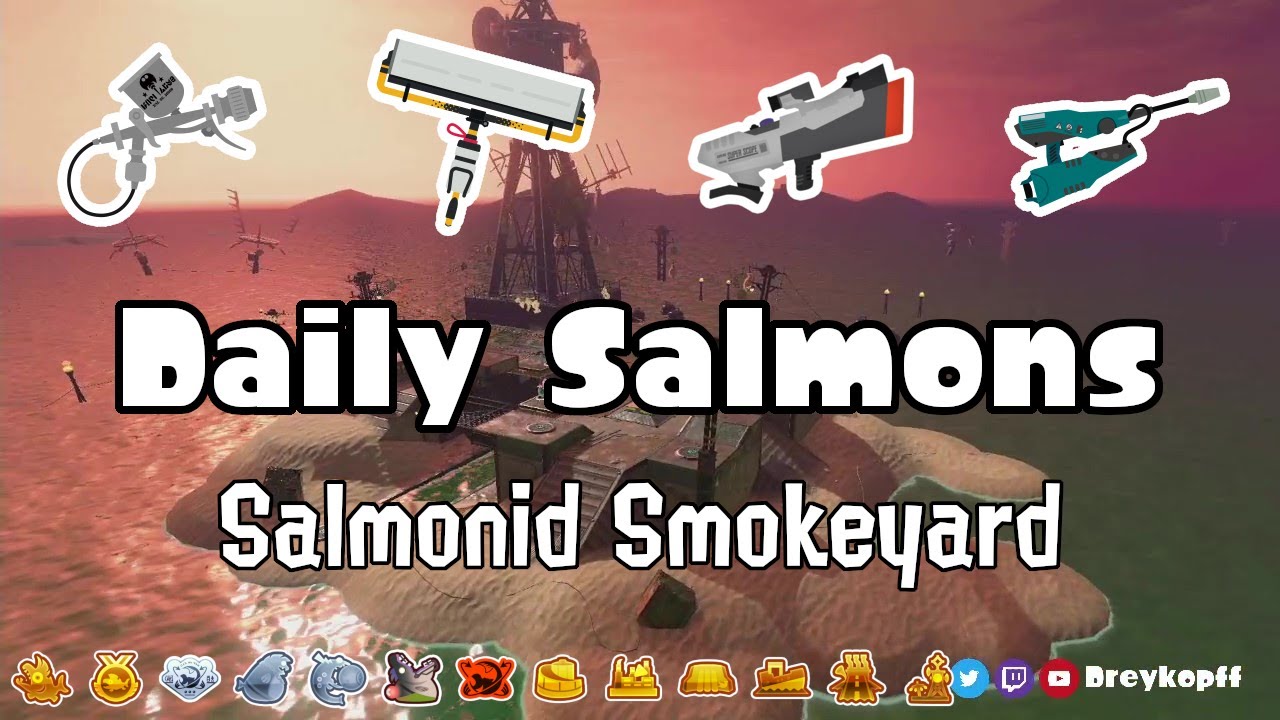 Freelance Gaming with Elan Mask Splatoon 3 Salmon Run Daily Salmons