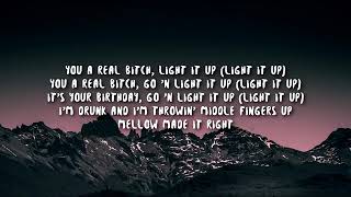 Marshmello ,tyga,chris brown | Light it up (lyrics)