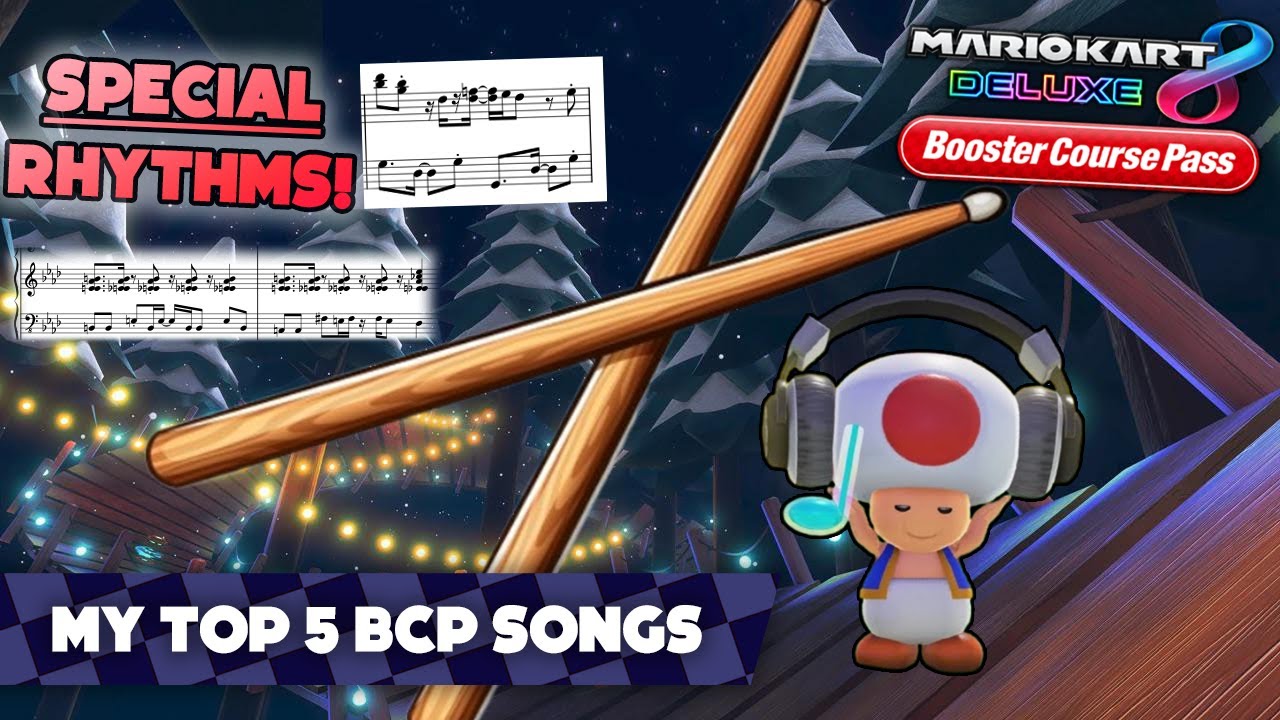The Five Standout Songs of MK8DX's Booster Course Pass