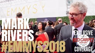 Mark Rivers #BigMouth interviewed at the 2018 Creative Arts #Emmys Red Carpet #EmmysArts