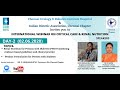 International webinar on Critical Care and Renal Nutrition Day 02 - 02-06-2020