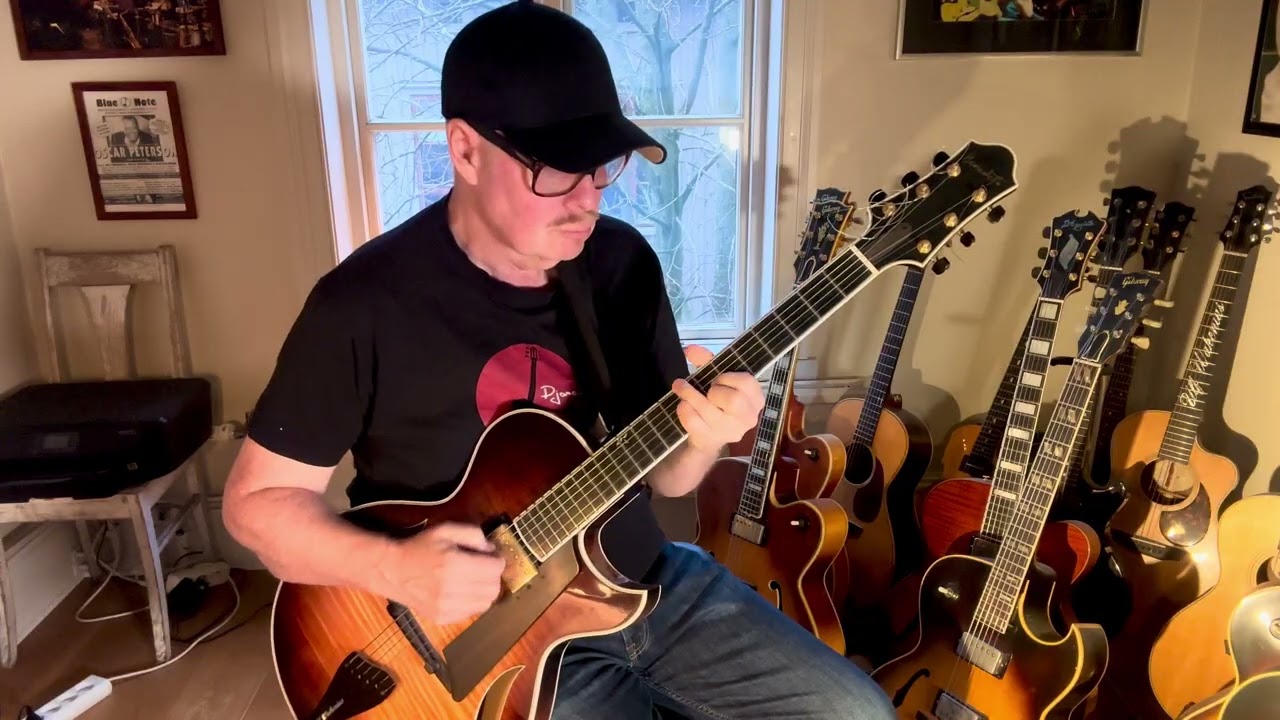 Jazz Guitar! The Shadow Of Your Smile(Johnny Mandel) for George Benson, Barney Kessel, Joe Pass!