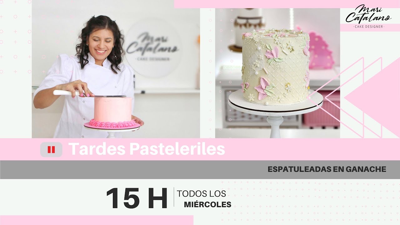 Decoraciones en Ganache - Tutorial fácil - Tardes Pasteleriles