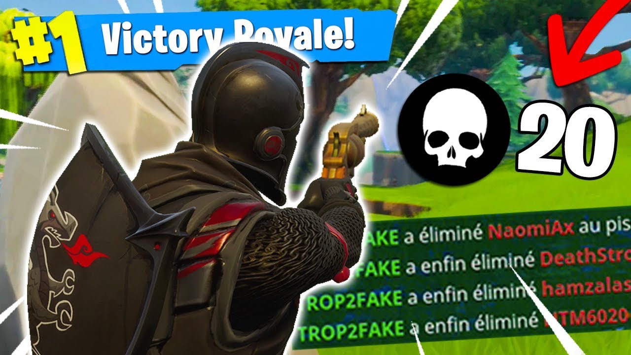 MON RECORD DE KILLS ! TOP 1 SOLO VS SQUAD !! (Fortnite Battle Royale ...