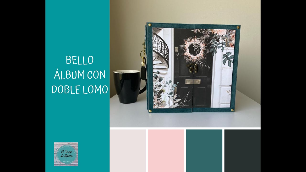 Album de inspiración con doble lomo - Colección Mintay Day by Day