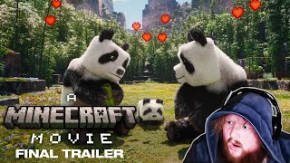 CaseOh Reacts To The  Minecraft Movie | Final Trailer