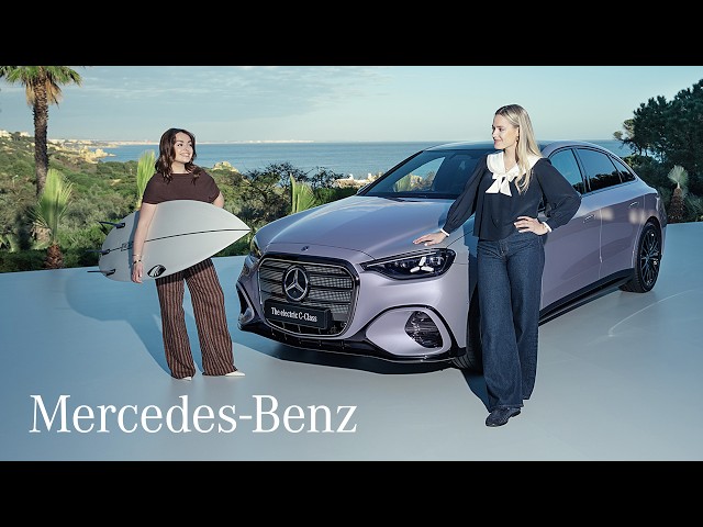 Walkaround: all-new electric C-Class | Design, Tech & Frunk