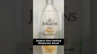 Jergens Ultra Healing Moisturizer Recall #shorts