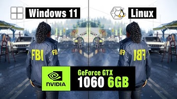 GTX 1060: Windows 11 vs Linux CachyOS – Big FPS Difference? 🔥