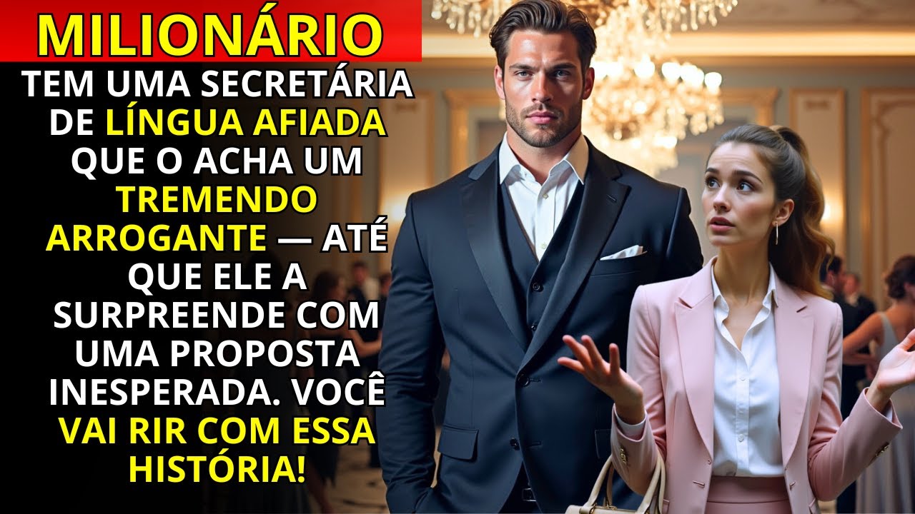 ELA NÃO PODIA ACREDITAR NO QUE O SEU CHEFE ARROGANTE E IRRITANTEMENTE LINDO FALOU PRA ELA...