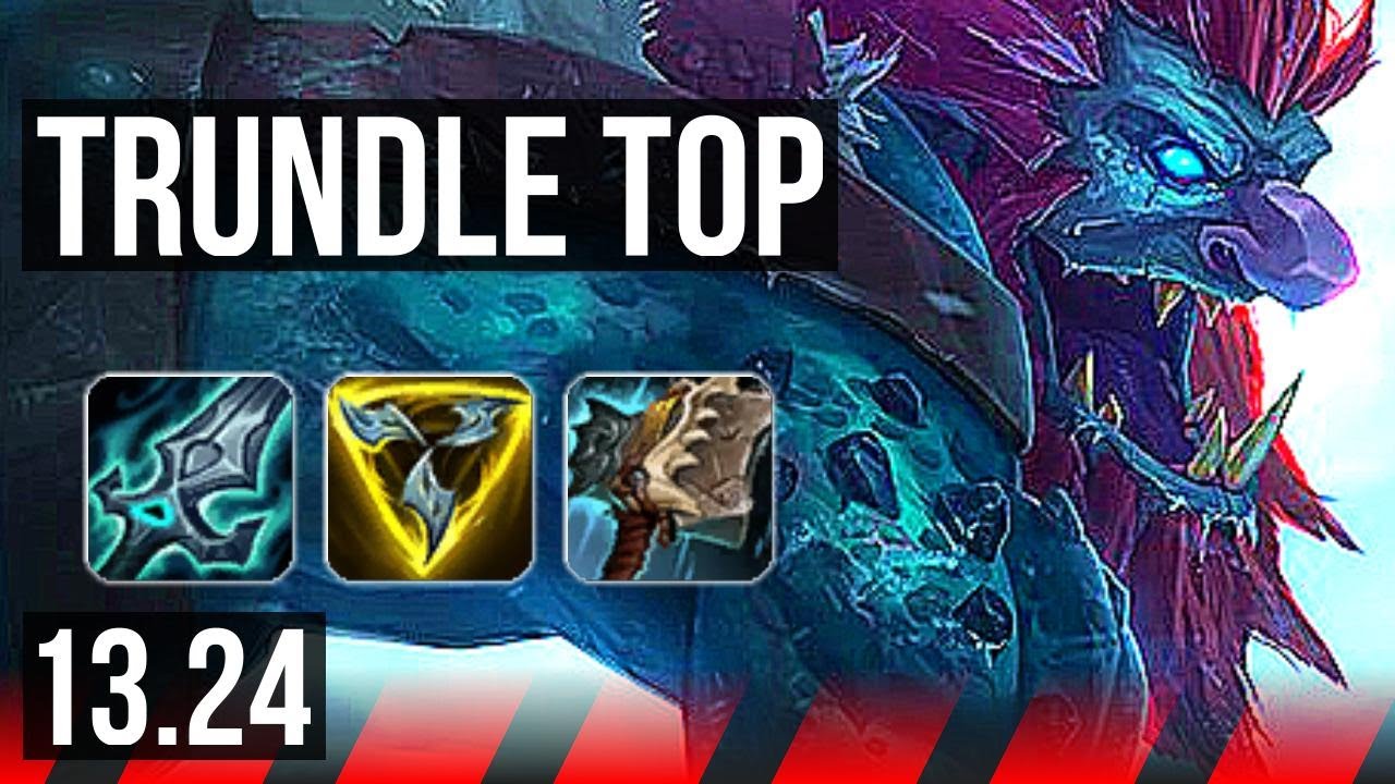 TRUNDLE vs WARWICK (TOP) Comeback EUW Master 13.24 YouTube