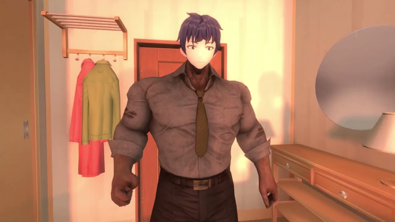 Strong Player saves Mila [Miside Animation]