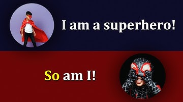 So, neither – so am I, neither do I, etc.