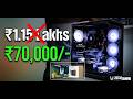How to Build a ₹1.15L PC for ₹70k? 🔥 RTX 3060 + Ryzen 5 7600 | Nyx-G Store
